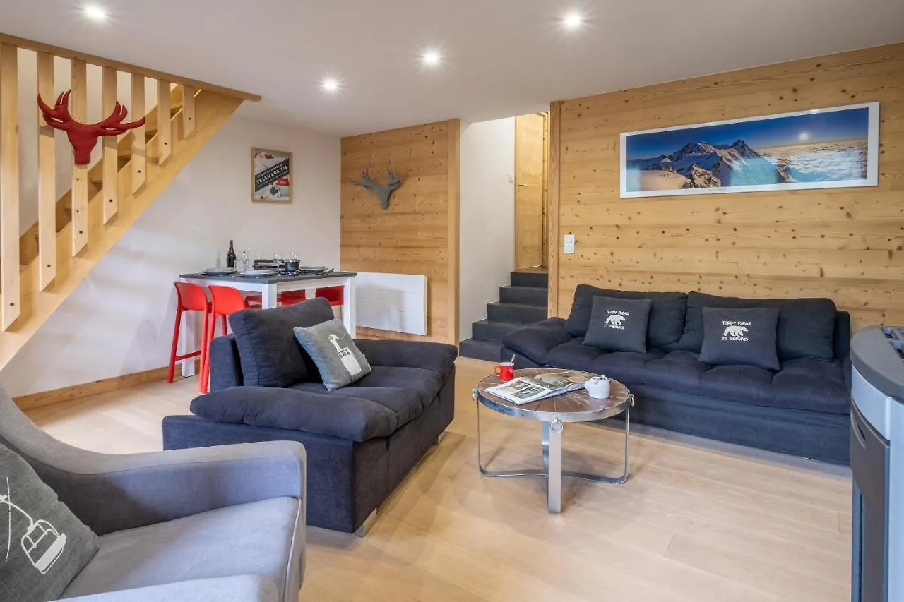 Apartment Chalet Teddy Bear 3 Chambres, Au Coeur De St Gervais Saint-Gervais-les-Bains